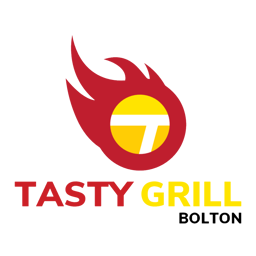 Tasty Grill Bolton logo.